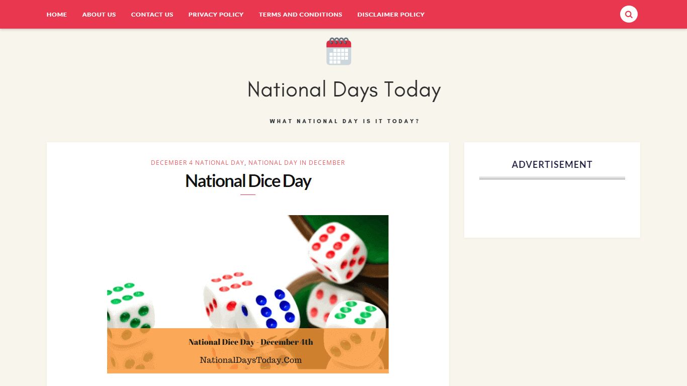 National Dice Day - Things Everyone Should Know